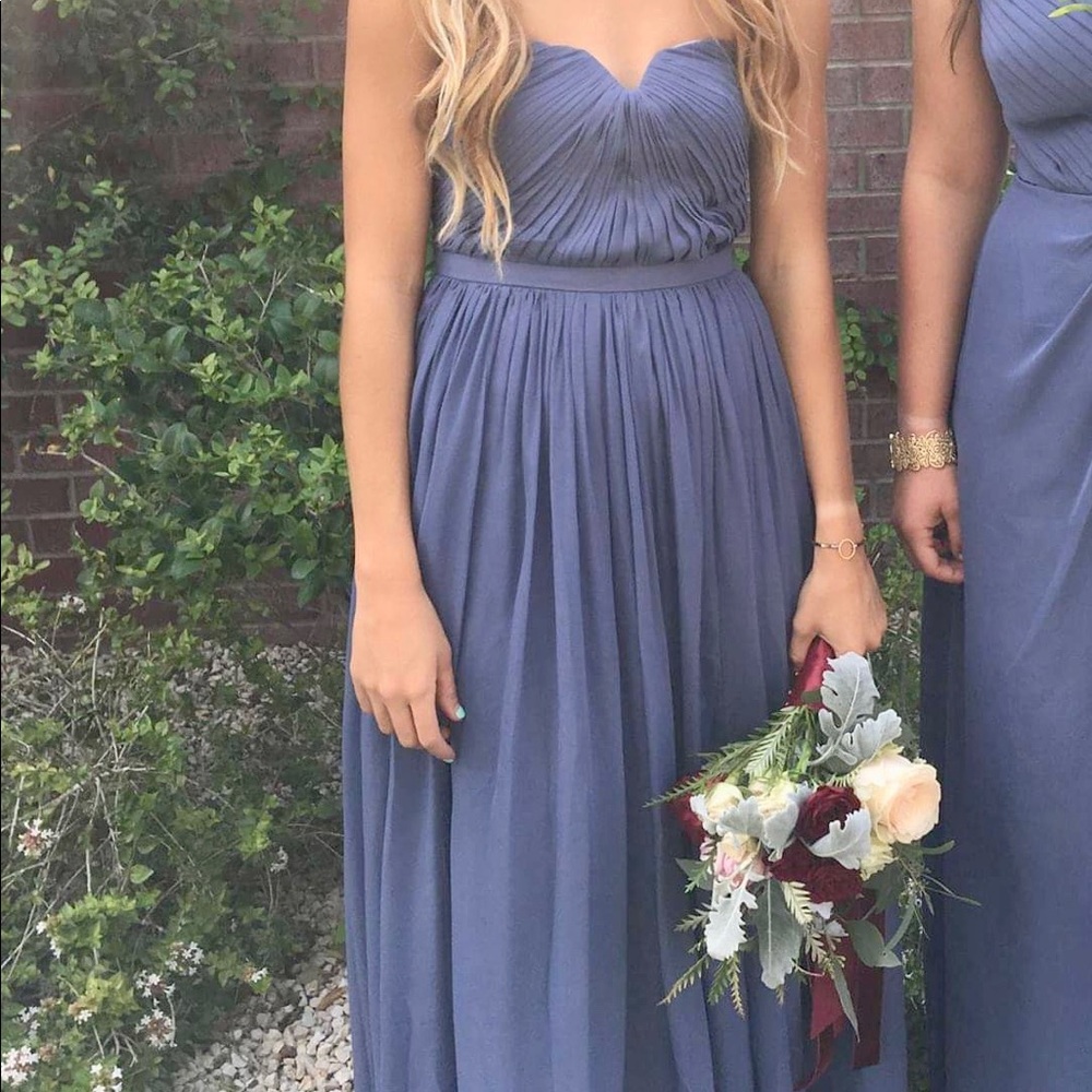 Weddington way Jean Blue bridesmaid dress, size 2